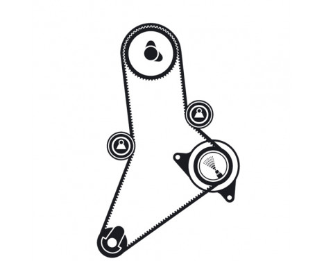 Timing Belt Set VKMA 02983 SKF, Image 4