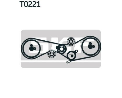 Timing Belt Set VKMA 03010 SKF, Image 3