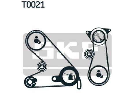 Timing Belt Set VKMA 03050 SKF, Image 5
