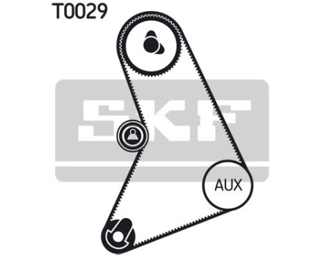 Timing Belt Set VKMA 04000 SKF, Image 3