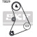 Timing Belt Set VKMA 04000 SKF, Thumbnail 3
