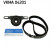 Timing Belt Set VKMA 04201 SKF