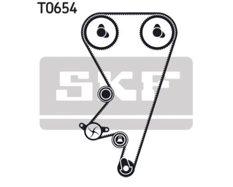 Timing Belt Set VKMA 05202 SKF, Image 2