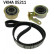 Timing Belt Set VKMA 05211 SKF