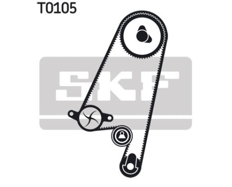 Timing Belt Set VKMA 05402 SKF, Image 3