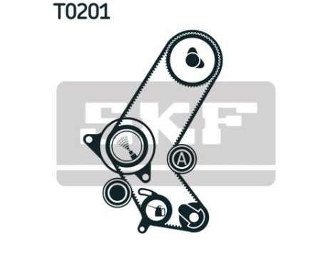 Timing Belt Set VKMA 05700 SKF, Image 3