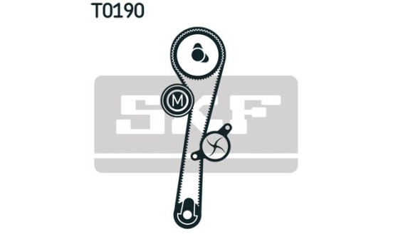 Timing Belt Set VKMA 06002 SKF, Image 4