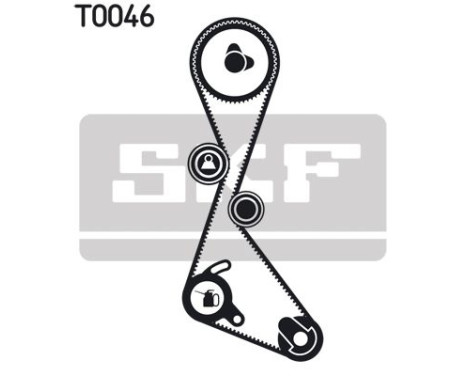Timing Belt Set VKMA 06101 SKF, Image 2