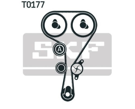 Timing Belt Set VKMA 06106 SKF, Image 2