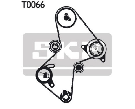 Timing Belt Set VKMA 06111 SKF, Image 2