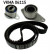Timing Belt Set VKMA 06115 SKF