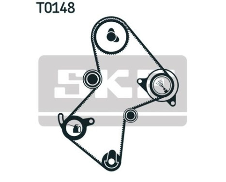 Timing Belt Set VKMA 06115 SKF, Image 2