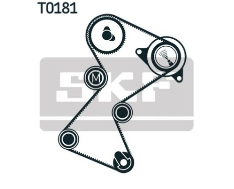 Timing Belt Set VKMA 06137 SKF, Image 2