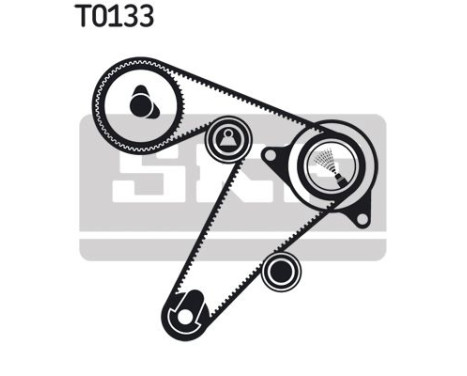 Timing Belt Set VKMA 06501 SKF, Image 2