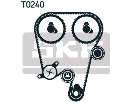 Timing Belt Set VKMA 06605 SKF, Image 2