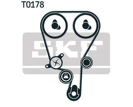 Timing Belt Set VKMA 06800 SKF, Image 2
