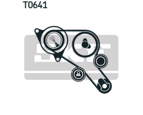 Timing Belt Set VKMA 07405 SKF, Image 3