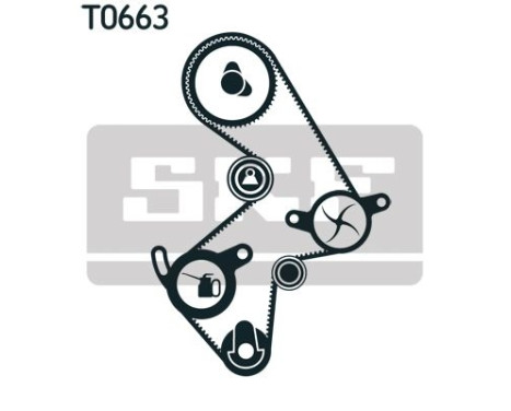 Timing Belt Set VKMA 91003 SKF