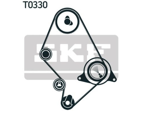 Timing Belt Set VKMA 91124 SKF, Image 2