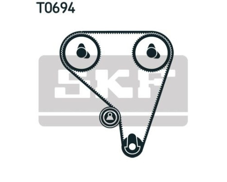 Timing Belt Set VKMA 91401 SKF, Image 2