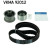 Timing belt set VKMA 92012 SKF