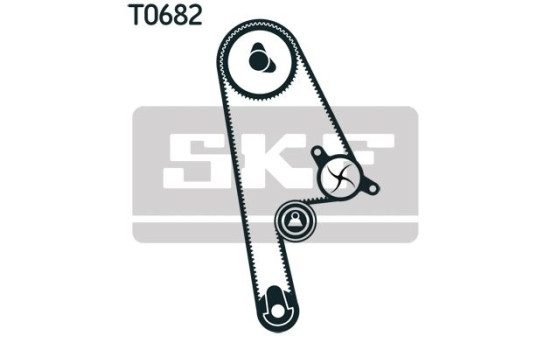 Timing Belt Set VKMA 93019 SKF, Image 2