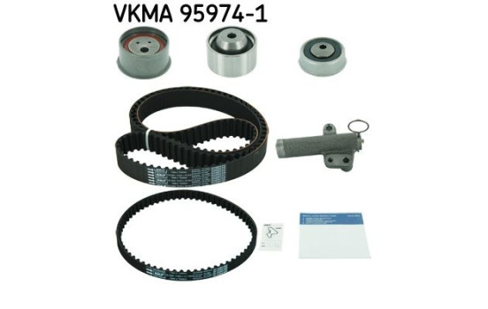 Timing Belt Set VKMA 95974-1 SKF, Image 2