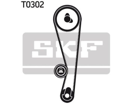 Timing Belt Set VKMA 96208 SKF, Image 2