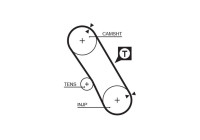 Toothed belt 5061XS Gates
