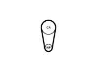 Toothed belt CT1248 Contitech