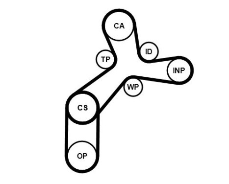 Water pump CT1237WP2 PRO Contitech, Image 3