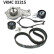 Water pump + timing belt kit VKMC 03315 SKF