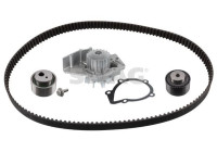 Water pump + timing belt set 33107582 Swag