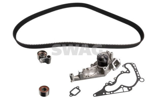 Water pump + timing belt set 33107629 Swag