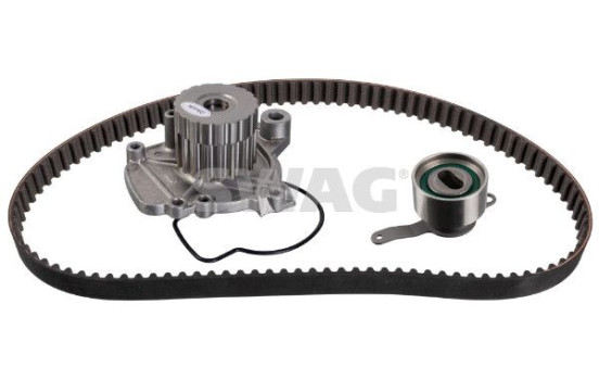 Water pump + timing belt set 33107646 Swag