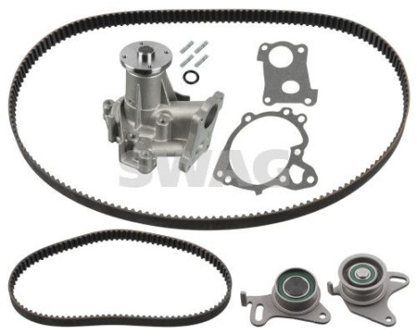 Water pump + timing belt set 33107670 Swag