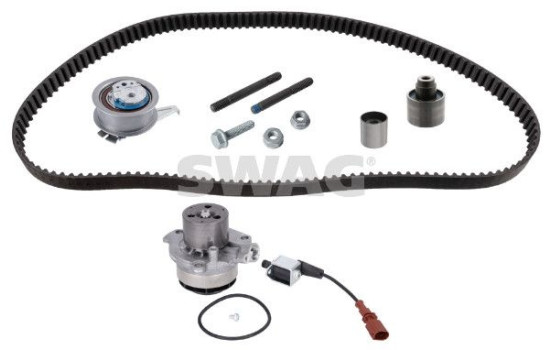 Water pump + timing belt set 33110491 Swag
