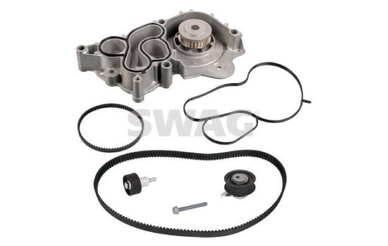 Water pump + timing belt set 33110512 Swag
