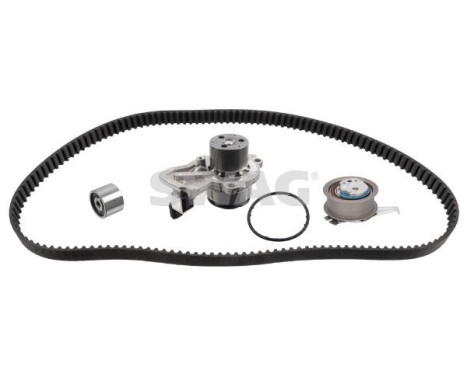 Water pump + timing belt set 33111244 Swag