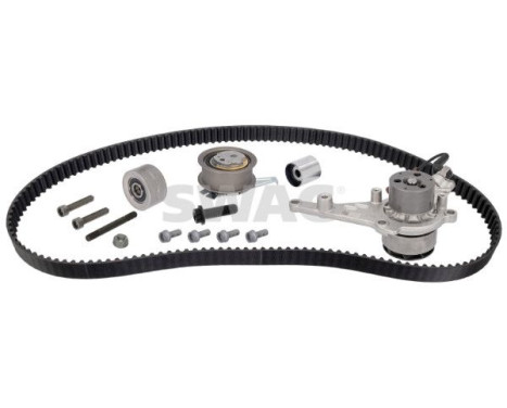 Water pump + timing belt set 33111446 Swag