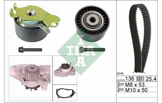 Water Pump & Timing Belt Set 530023630 Ina
