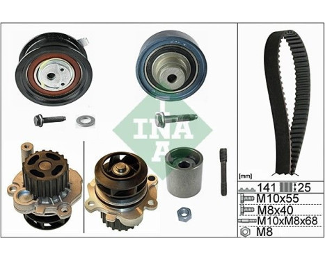Water Pump & Timing Belt Set 530036131 Ina