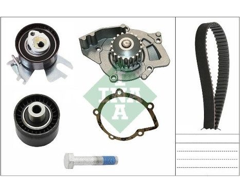 Water Pump & Timing Belt Set 530044930 Ina