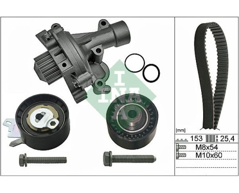 Water Pump & Timing Belt Set 530047130 Ina