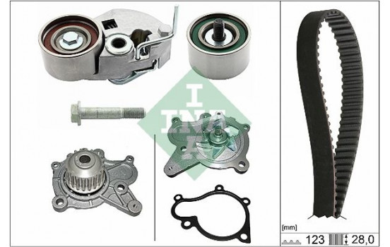 Water Pump & Timing Belt Set 530054230 Ina