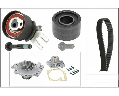 Water Pump & Timing Belt Set 530058230 Ina