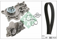 Water pump + timing belt set 530074430 Ina