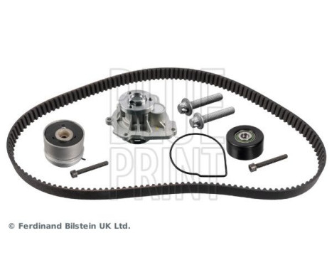 Water pump + timing belt set ADBP730107 Blue Print