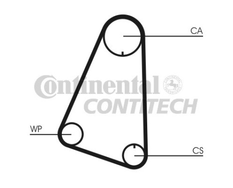 Water Pump & Timing Belt Set CT633WP1 Contitech, Image 3