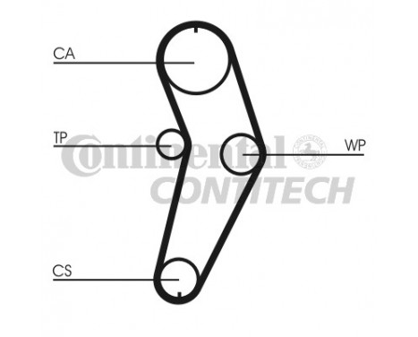 Water Pump & Timing Belt Set CT709WP2 Contitech, Image 2